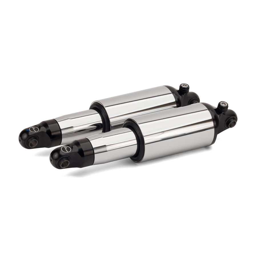 2009-2022 Harley-Davidson Touring Series Ultimate Ride Kit w/Rebound Adj. (Chrome) - Arnott® Motorcycle Air Suspension