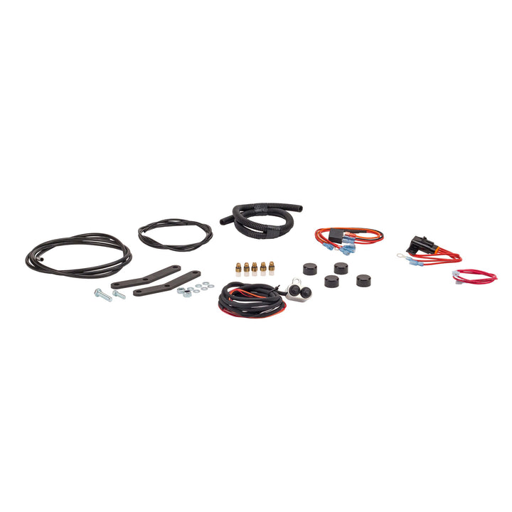 2001-2017 Harley-Davidson Softail Ultimate Ride Kit (Chrome Pump Cover) - Arnott® Motorcycle Air Suspension