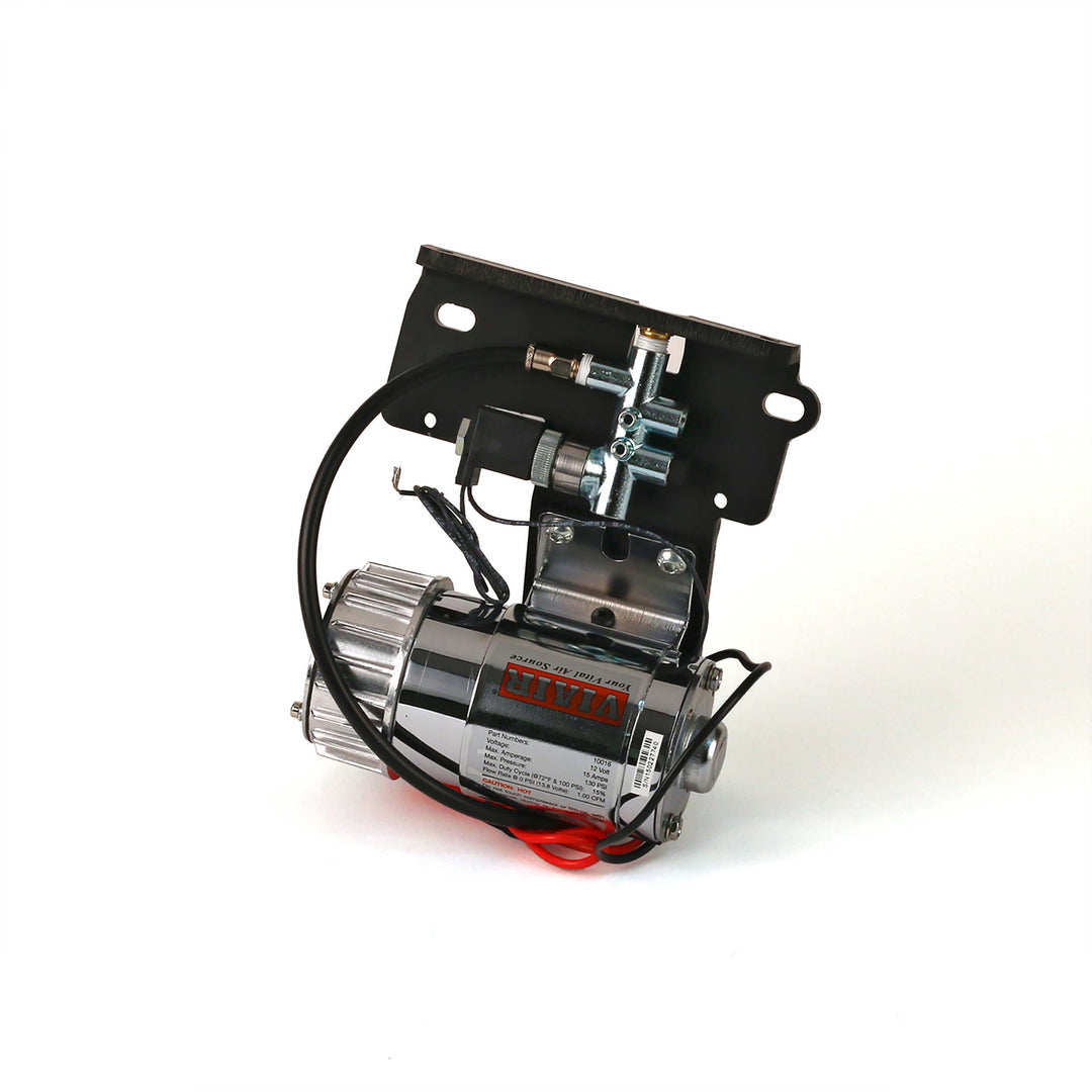 2001-2017 Harley-Davidson Softail Ultimate Ride Kit (Chrome Pump Cover) - Arnott® Motorcycle Air Suspension