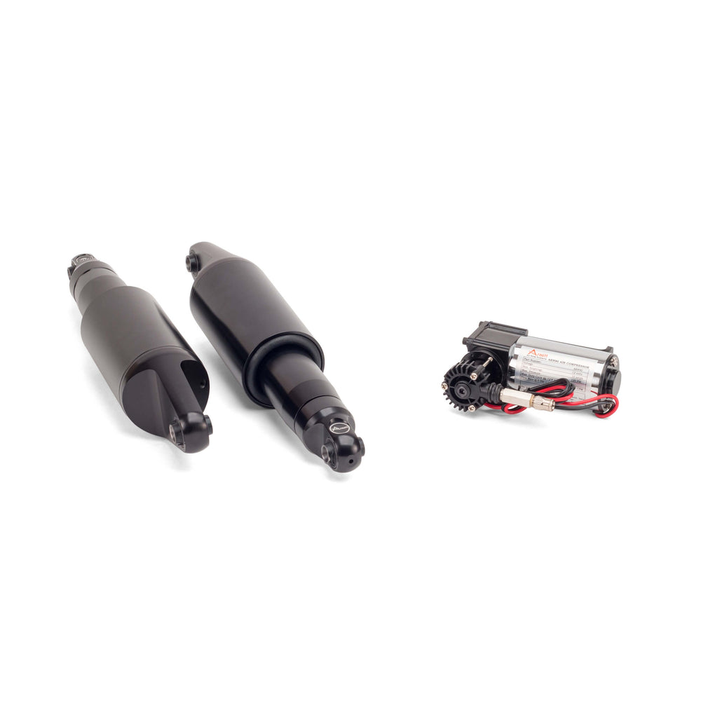2009-2022 Harley-Davidson Trikes Ultimate Ride Kit (Chrome Handlebar Inflation Switch) - Arnott® Motorcycle Air Suspension