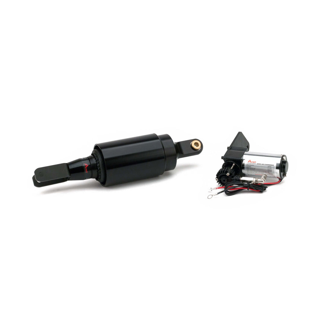 2003-2017 Victory Cruisers Ultimate Ride Kit (Black Handlebar Inflation Switch) - Arnott® Motorcycle Air Suspension