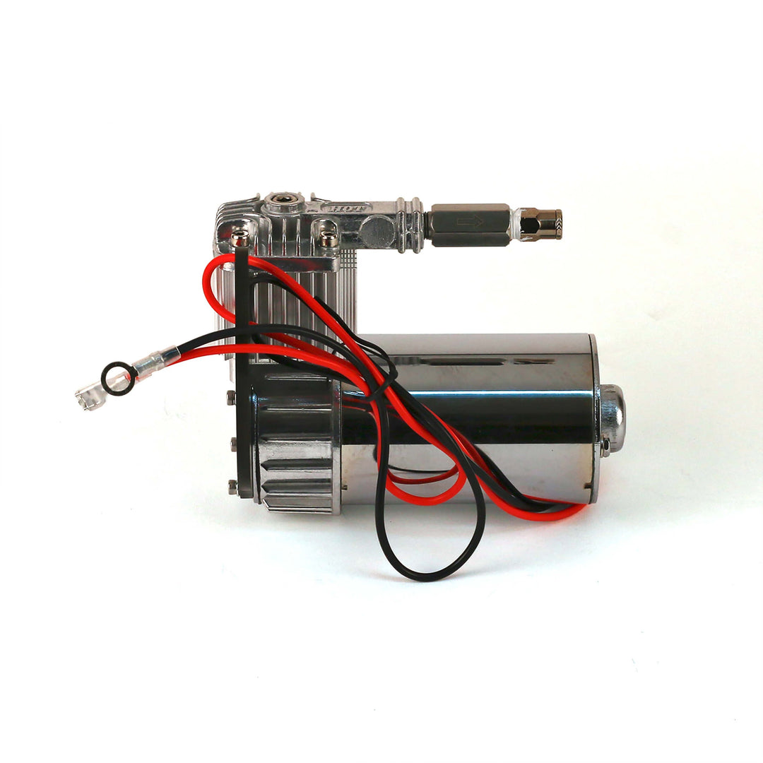 2006-2021 Suzuki Boulevard M109R Ultimate Ride Kit  (Chrome Handlebar Inflation Switch) - Arnott® Motorcycle Air Suspension